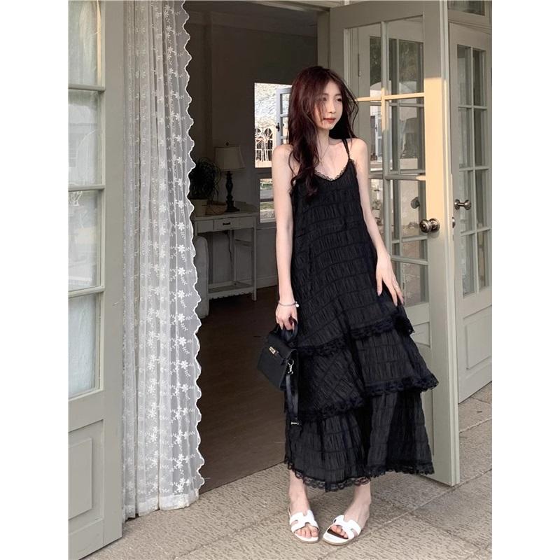 Женское летнее платье-халтер, повседневное пляжное платье с драпировкой для отдыха XL