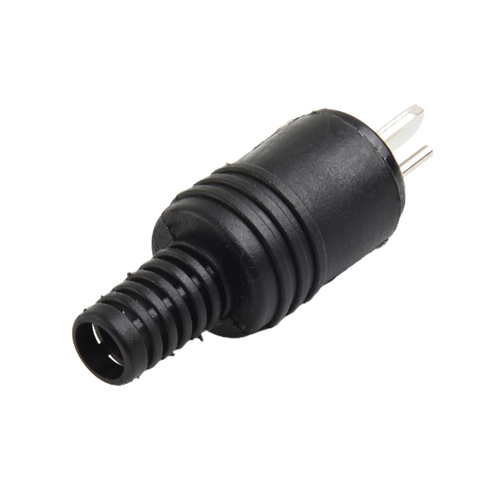 Audio Connector 2 Pin DIN Speaker Cable with Screw Connections Offering and Stable Contact for HiFi Speaker Systems