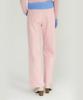 LEI AVERY Cotton Twill Straight Pants (Pink)