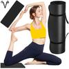 Mata Do Ćwiczeń Jogi Fitness Pilatesu Gimnastyczna 185X58 1Cm Alogy Antypoślizgowa Wodoodporna Czarna