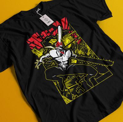 Chainsaw Man Makima T-Shirt Asa Aki Anime Denji Shirt Power Tshirt All Size Tee