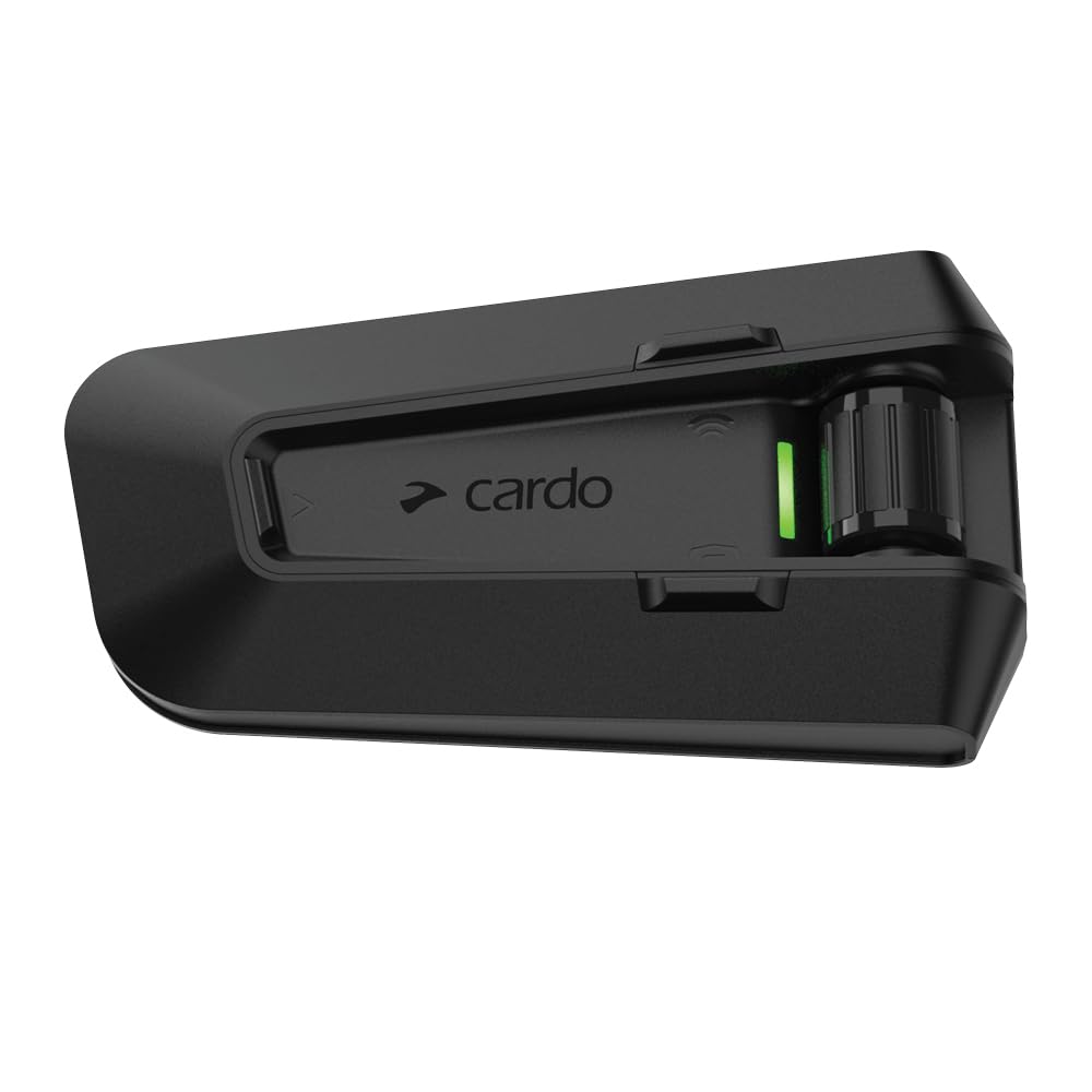 Cardo PACKTALK PRO Motorcycle Intercom for 1-15 People with Impact Detection and Auto On/Off Function (PTP00001)