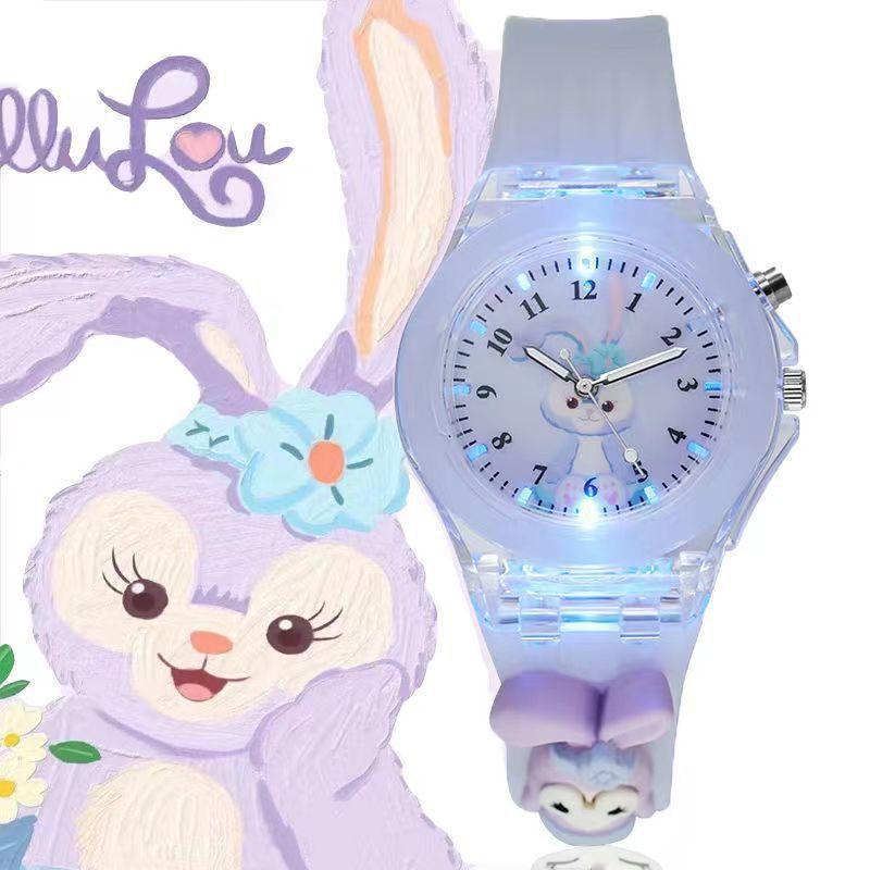 Xingdailu Melody Children'S Watch Cartoon Glowing Student Electronic Watch Boys And Girls Silicone Watch Luminous