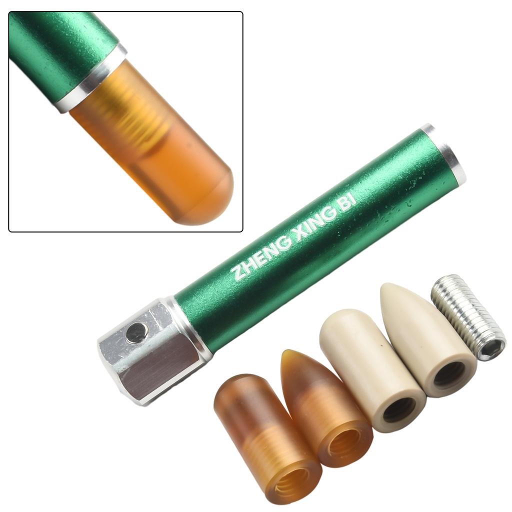 Car Accessories Knock Tap Down Pen Versatile Application 4x Replace The Head Car Paintless Green Knock-Tools PEI
