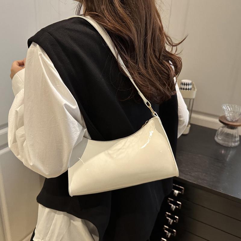 Yogodlns Fashion Large Capactiy Shoulder Bag Vintage Soft Leather Tote Bag Leisure Women's Armpit Hobo Bag Handbag