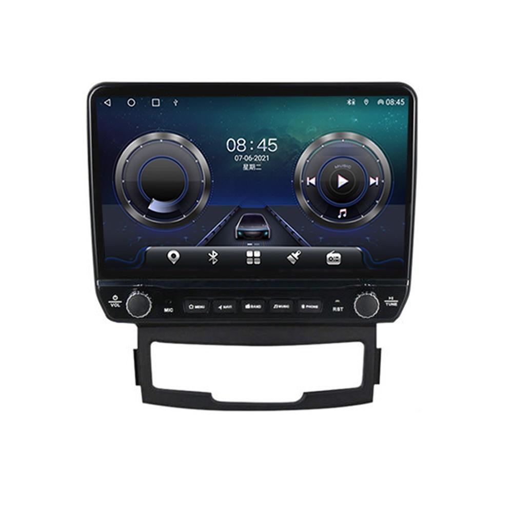 Android Autoradio für SsangYong Korando 3 Actyon 2 2010 - 2013 mit Knopfknopf 10 Zoll Multimedia-Player Navigation GPS Carplay 2 + 32 GB