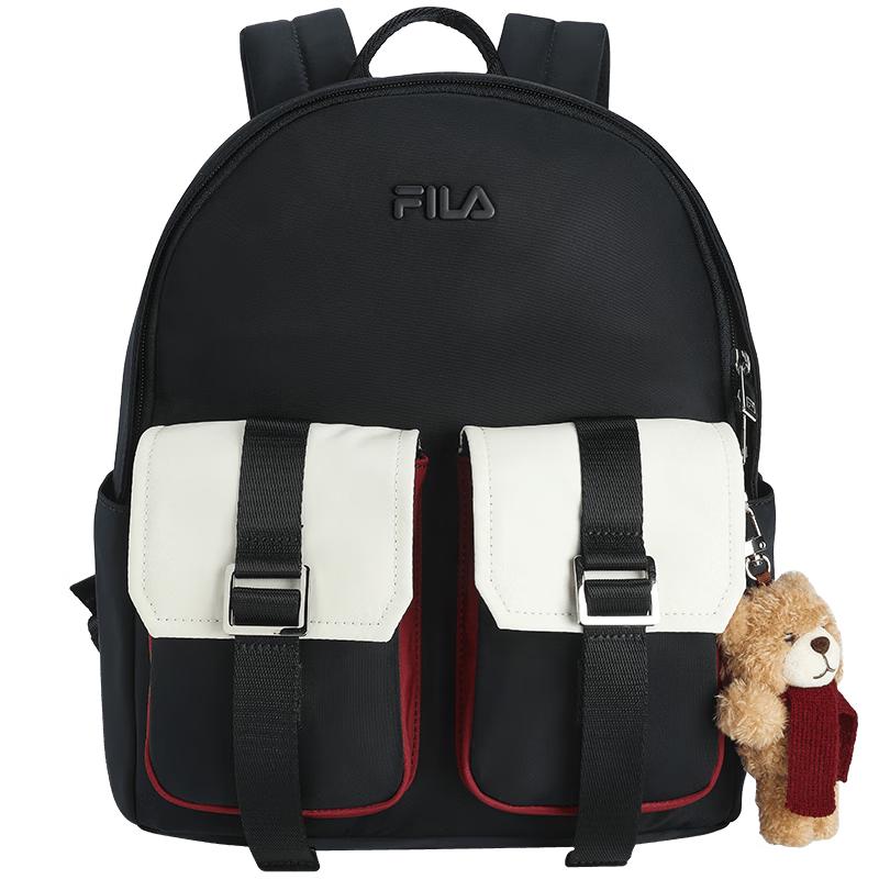 FILA Women s Color-block Multi-Pocket Backpack XS