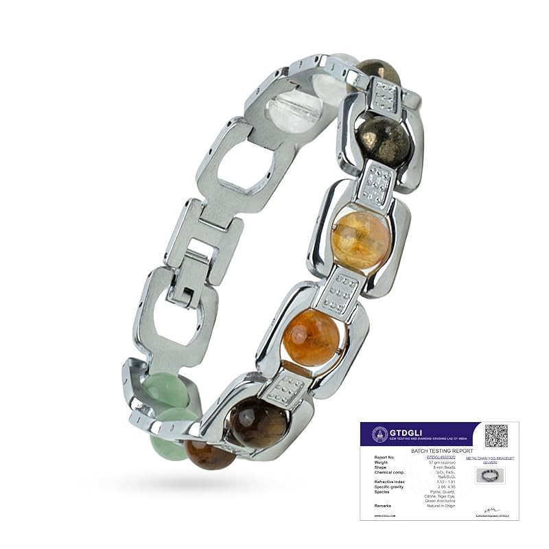 Metal Dhan Yog Bracelet Silver Activate Wealth & Success Energy The Metal Dhan