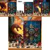 Dungeons And Dragons Advent Calendar Gift Set With Surprise Collectible Items For Holiday Celebrations