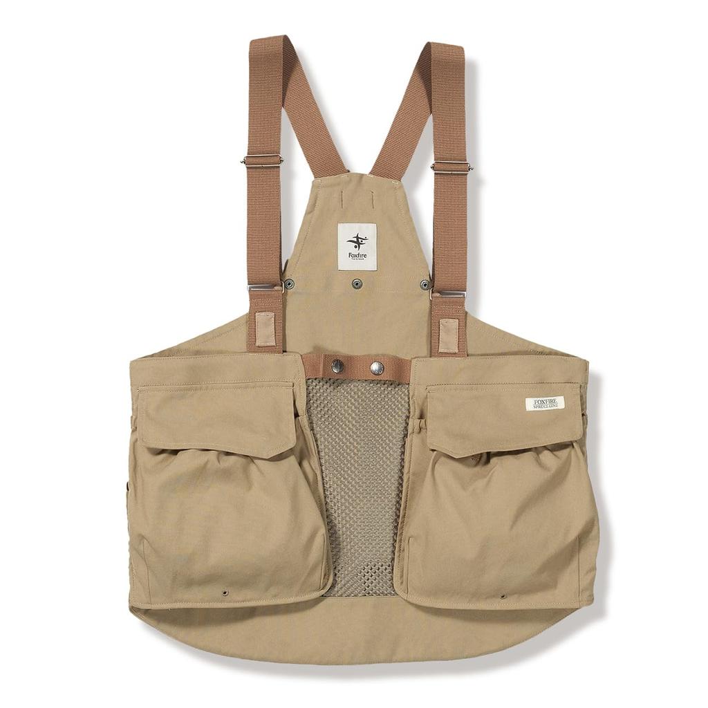Foxfire Versatile Tackle Vest Khaki Men's (6210545) (Fishing)
