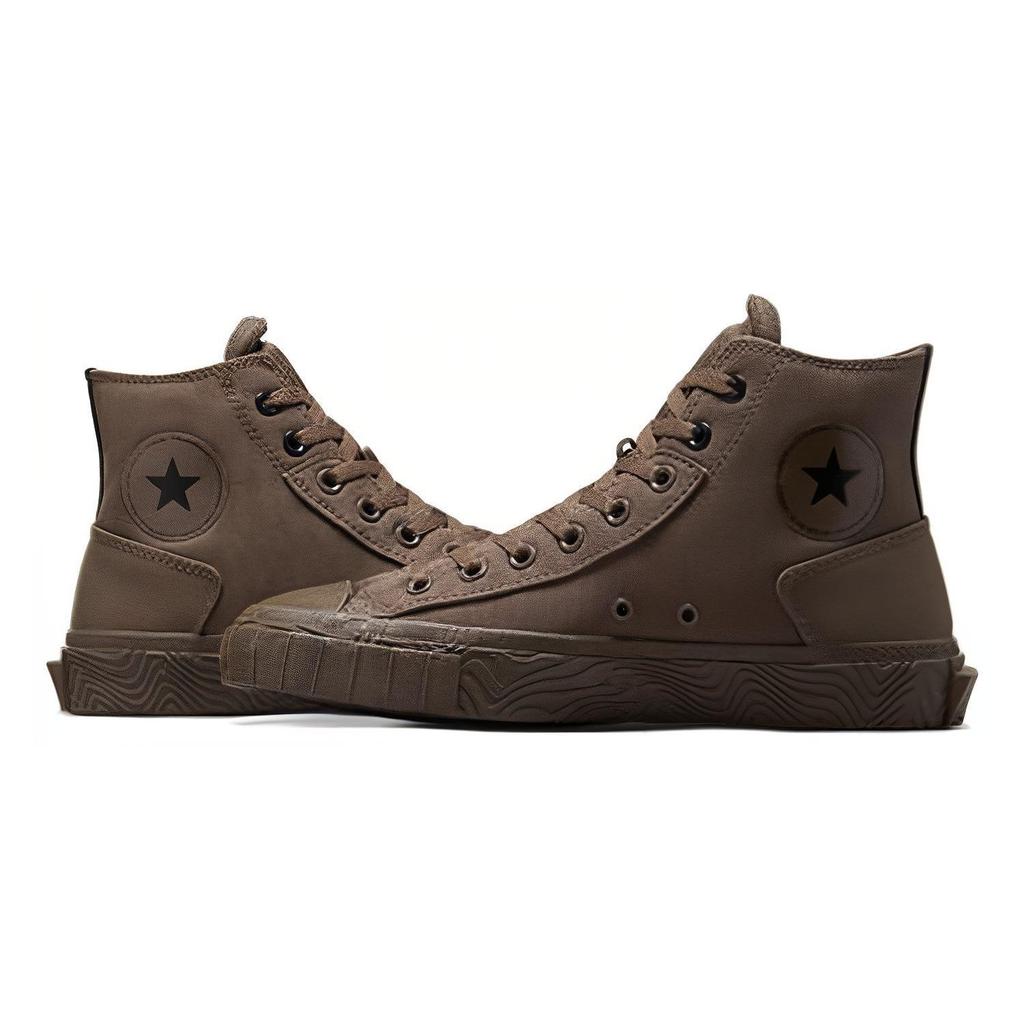 Converse Chuck Taylor All Star Comfortable Versatile Durable Breathable Shock Absorbing High Top Canvas Shoes Unisex Sneakers Brown A05587C