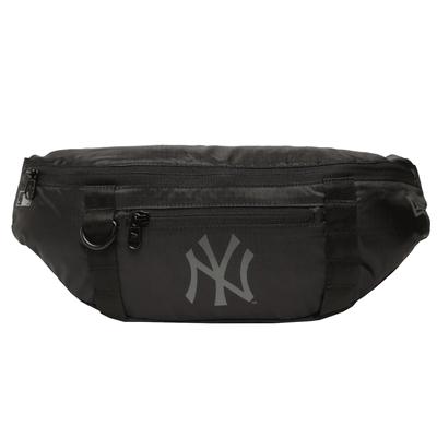 MLB New York Yankees Waist Bag, Unisex Black Waist Bag