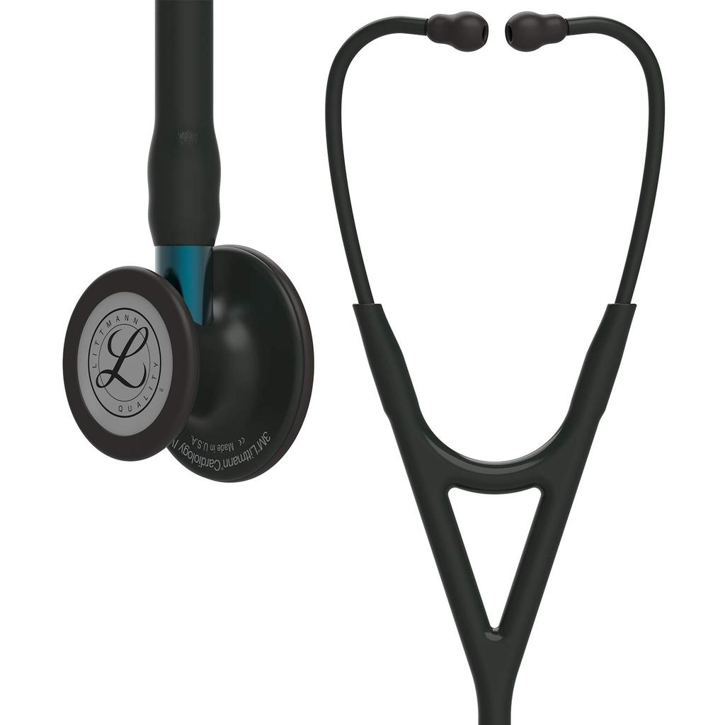 Littmann Cardiology IV 6201 Stethoscope, Black/Blue
