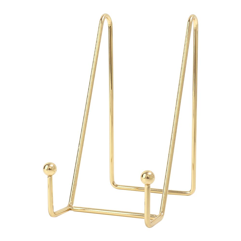 8cm/15cm Metal Picture Photo Frame Display Stand Plate Holder Dish Rack for Small Easel Card Platter Tabletop Art In Home Office