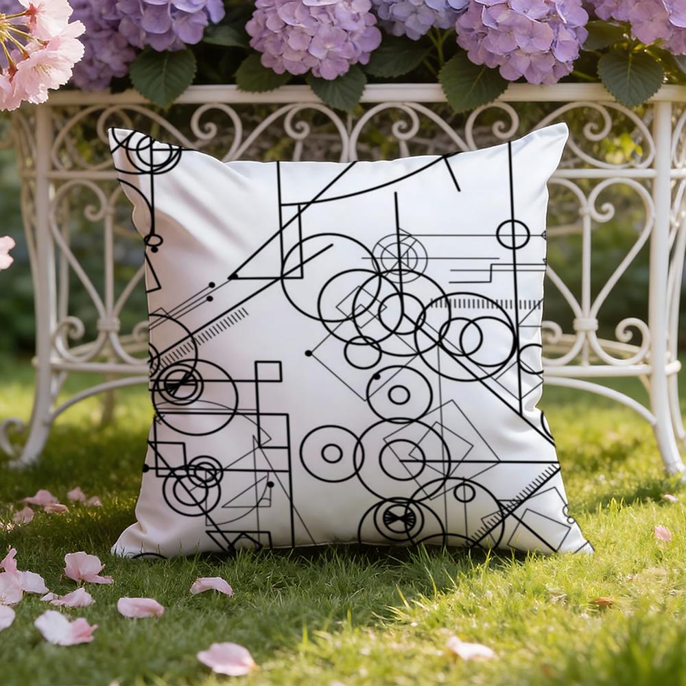Anime S-Steins Gate Cushion Cover Home & Car Dual-Scene Pillow Cover: Reversible for Premium Comfort