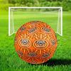 Wests Tigers Roar Strength And Pride Soccer Ball Size 5 Soccer Ball, Machine-stitched, Durable, Suitable for Training and Matches Fan Gift