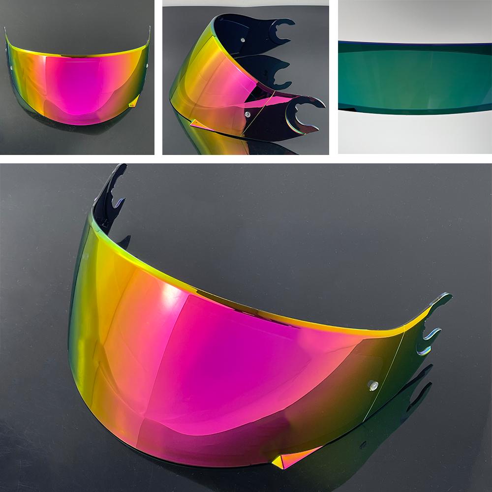 SPARTAN CARBON Visors for SHARK Spartan/D Skwal 2 Motorcycle Helmet Visors UV Protection Electroplated Visera Casco Moto