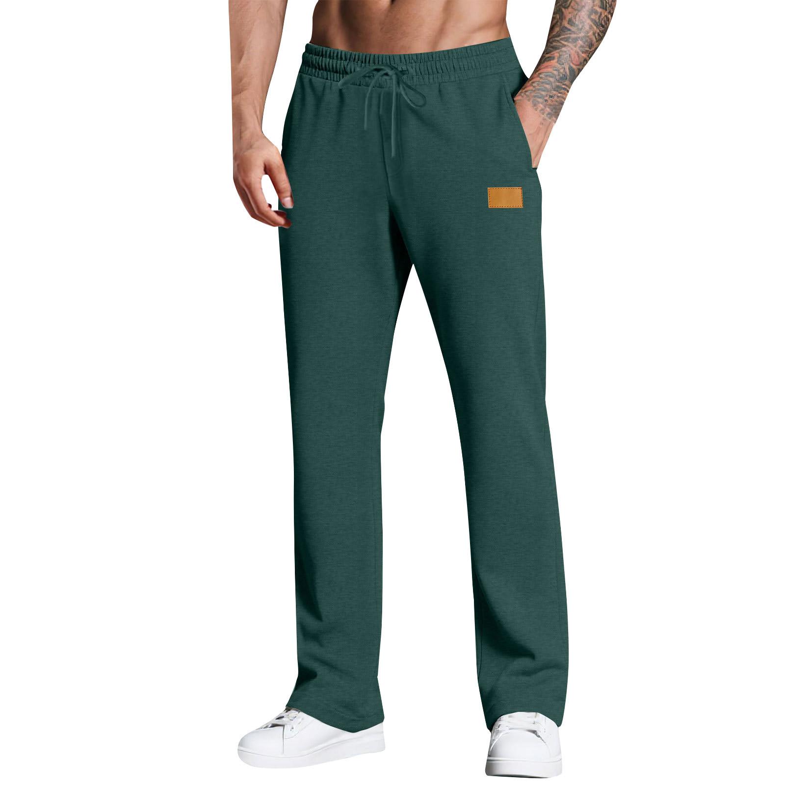 Free birds Heren Sportbroek Hardloopbroek Buitenzak Werkbroek Casual Broek S