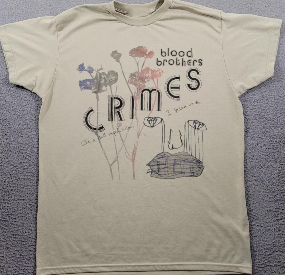 Новый The Blood Brothers 2004 Crimes Репринт Все Размеры K7.175 S разноцветный