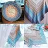 300g/pcs Colorful Pure Cotton Cake Gradient Cotton Rainbow DIY Scarf Shawl Skirt Wool Yarn Crochet