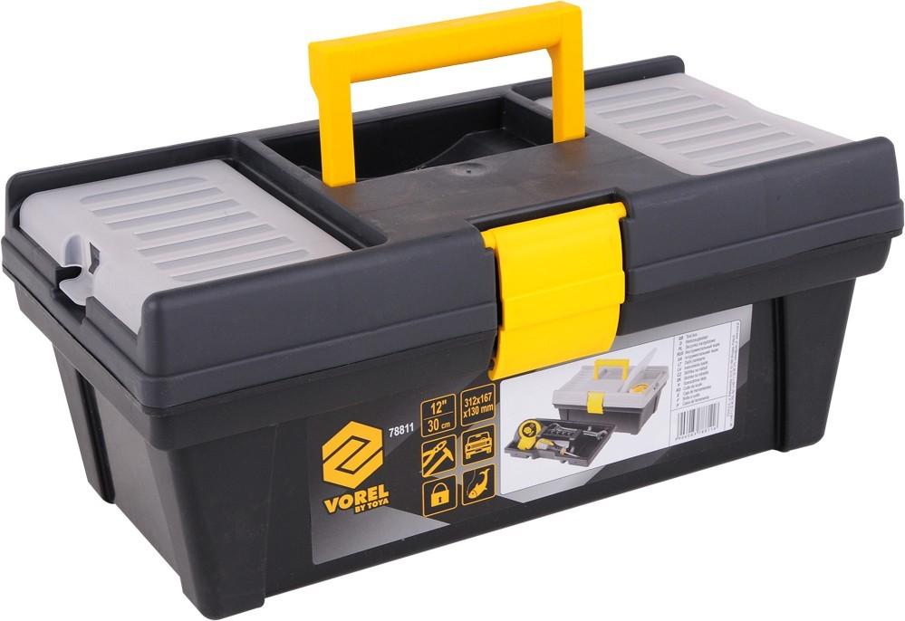 Plastic tool box pr-12'' 78811 VOREL