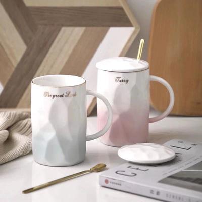 Nordic Style Gradient Color Mug Creative Personality Ceramic Water Cup Milk Cup Coffee Cup Juice Cup