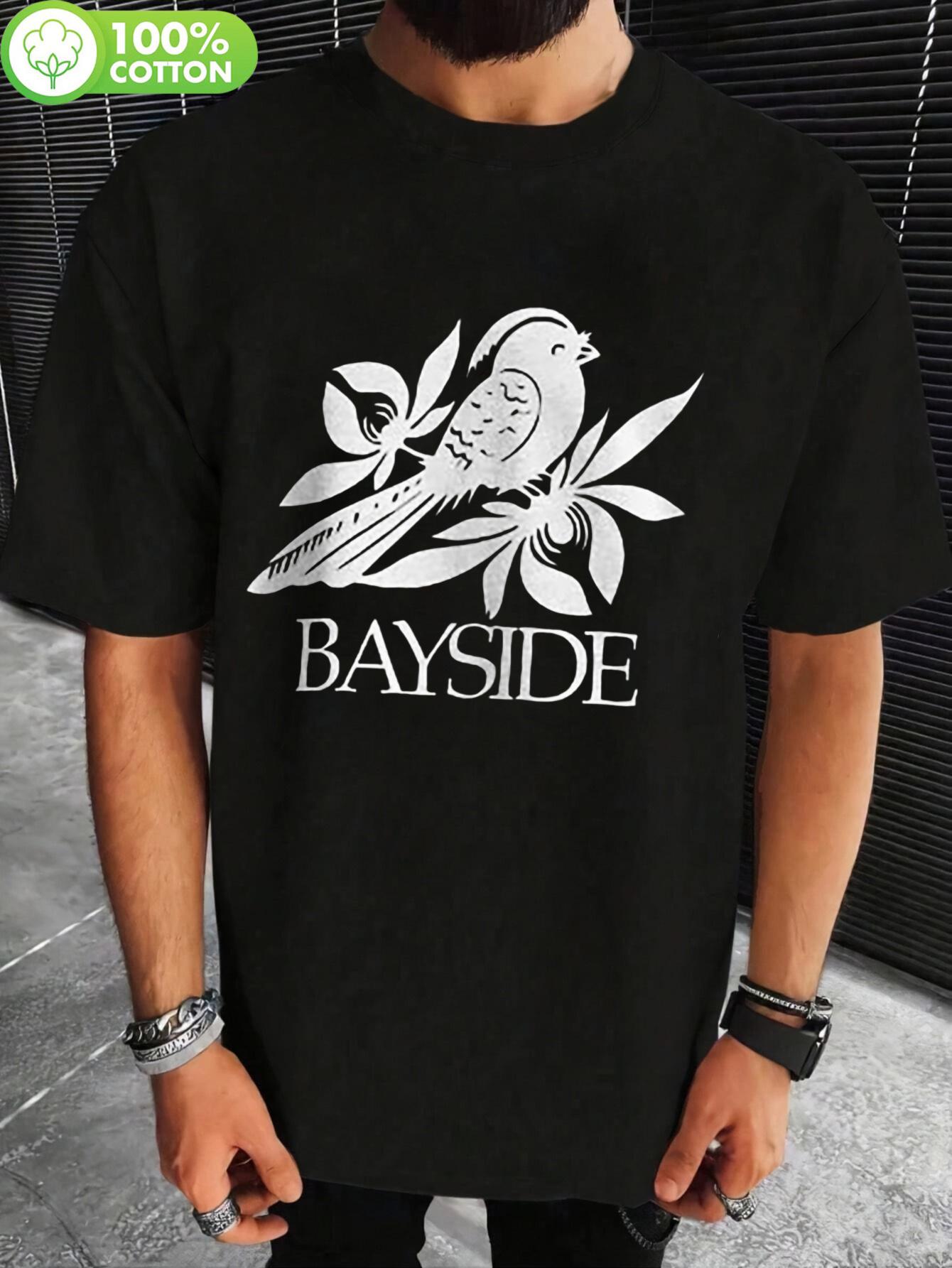 Vintage Tshirt Vintage BaySide Graphic Tshirt - Black Cot... S