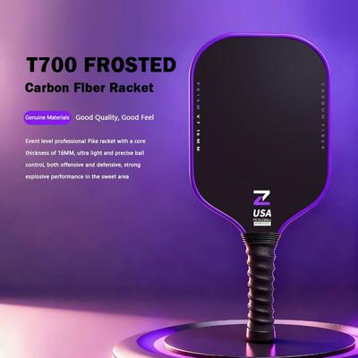 T700 Pickleball Rackets Carbon Fiber Professional Game Supplies Durable Pickleball Paddle