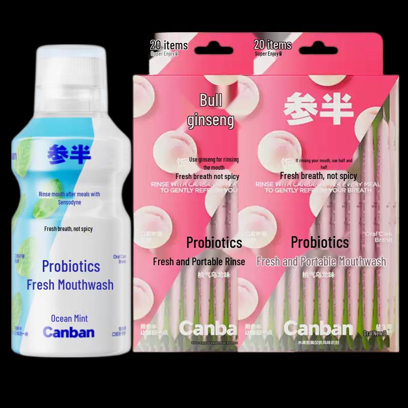 Semipermanent Probiotic Mouthwash