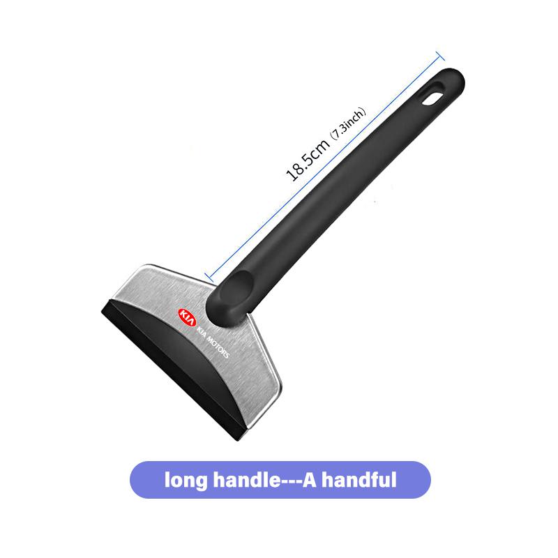 CASSX1 Car Snow Removal Scraper Snow Shovel Ice Shovel Window Cleaning Tool Microfiber Cleaning Rag Cloth For KIA K5 K2 Rio GTLIN Ceed