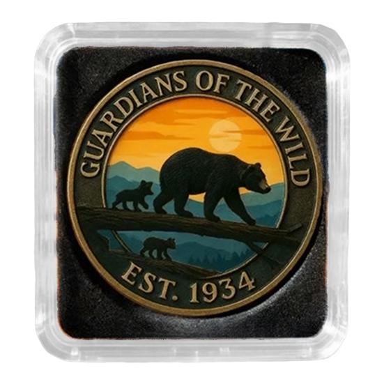 

Лимитированная серия монет национальных парков Сплав Свобода Исследование Художественные монеты Памятный Значимый подарок F