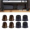 4Pcs Home Cabinet Furniture Legs Lifting Increased Feet Pad Luminous Non-Slip Heavy Duty Appliance Bed Riser Floor