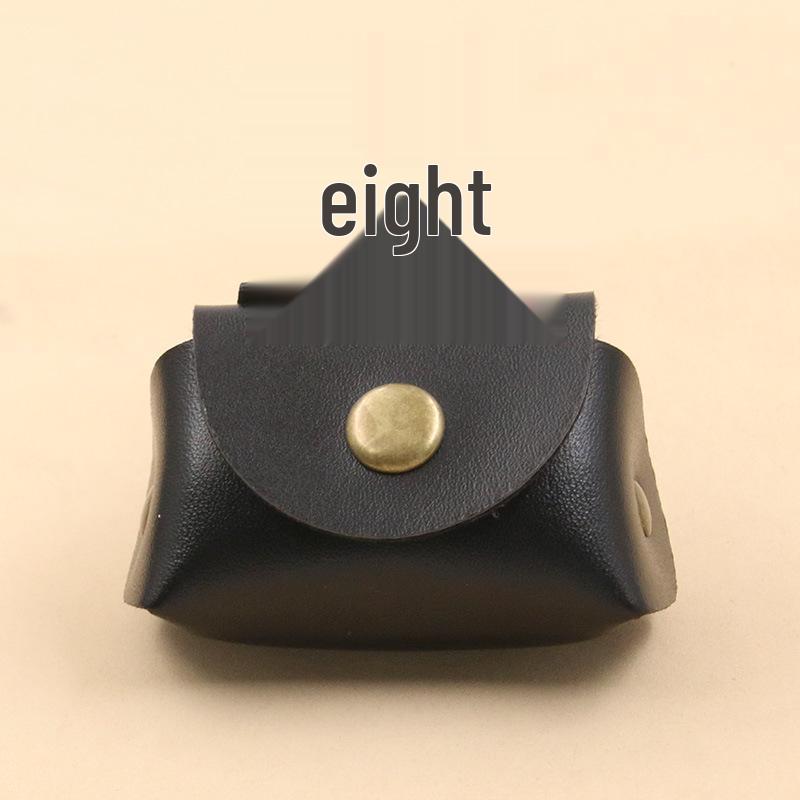 Retro Style PU Leather Necklace Coin Purse - 16 Color Choices, Trendy Accessory