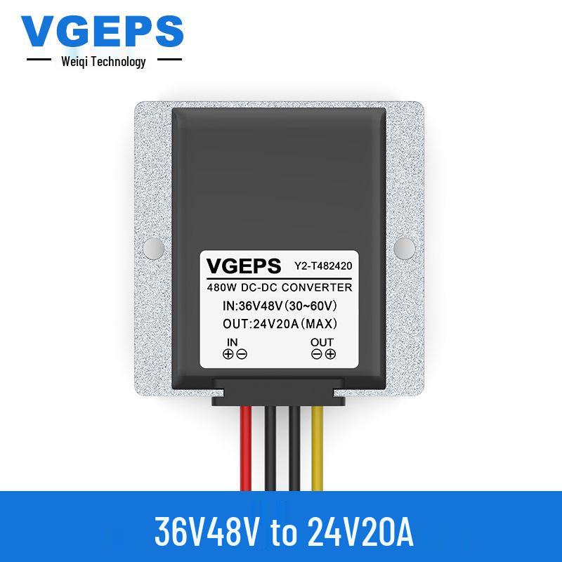 30-90V to 24V DC Car Voltage Regulator Step-Down Converter Module
