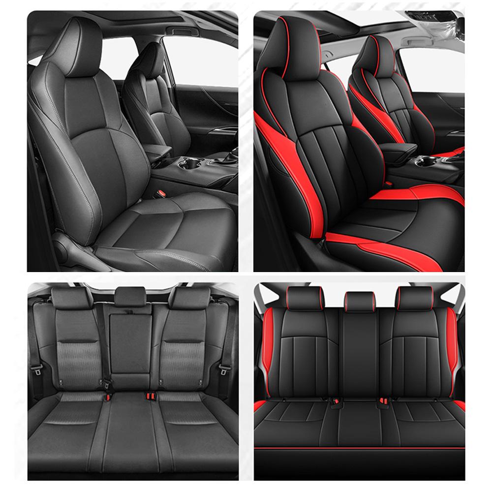 Premium Custom Fit Car Seat Covers For Toyota Venza 2026 2026 2026 Artificial Leather Full Set Automotive Interior Seat Cushion