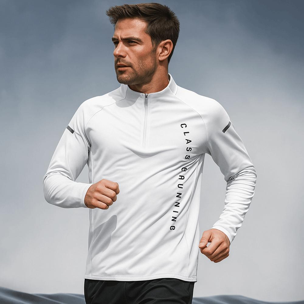 Long Sleeved Sport Running Shirts Quick Dry Men Sport T-shirt Men's Fitness T-shirt Football