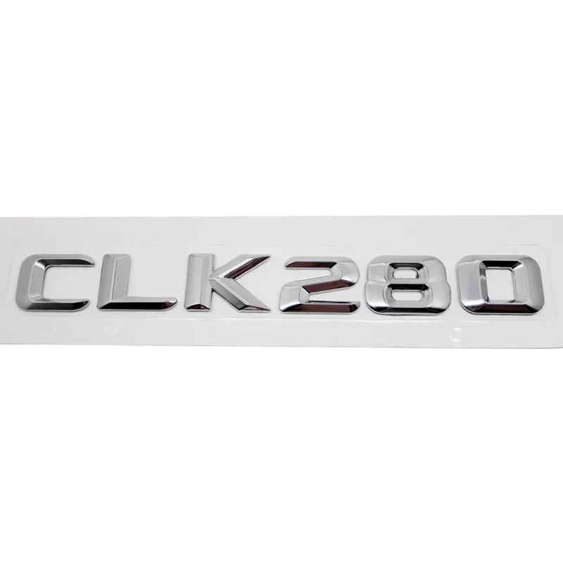 Car Rear Trunk Letters Emblem Tail Box Badge Sticker for Mercedes Benz CLK55 CLK63 CLK200 CLK230 CLK240 CLK280 CLK320 CLK Class