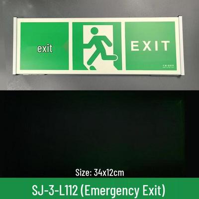 Longchan Photoluminescent Safety Exit Sign