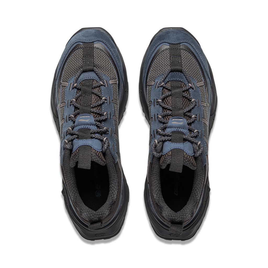 Men's Sneakers Li-Ning 1000 Lines 2.0 Mountaineering & Hiking Shoes Men's Low-top Blue Black Gray Color Block