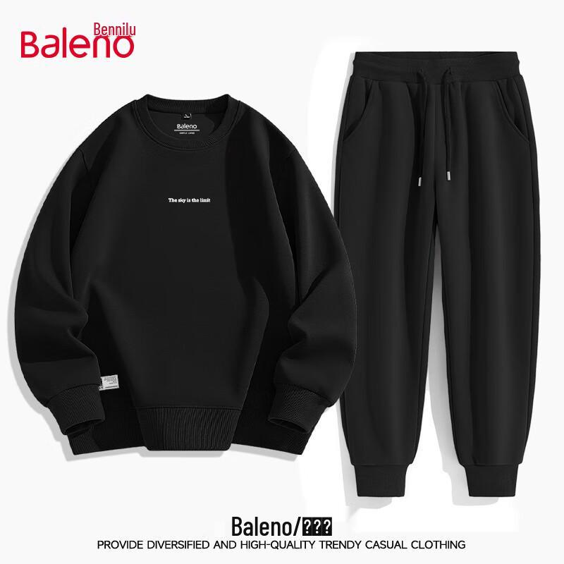 

Baleno Men s Fall Heavyweight Hoodie & Jogger Set L