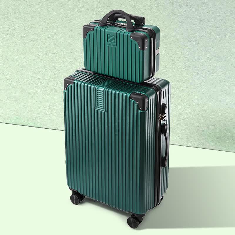 Xinhaoze ABS Hardside Spinner Luggage with Password Lock