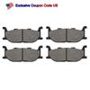 1/2 Pairs Front and Rear Motorcycle Brake Pads For YAMAHA STREET BIKES XS-V1 Sakura XV XVS 1100 1300 V-Star W-M Tourer MOTO Part