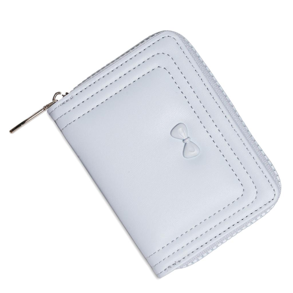 Women Wallet Simple Bifold Wallets PU Leather Purse Slim Short Wallet Small Bifold Cash Card Holder Bag Compact Wallet