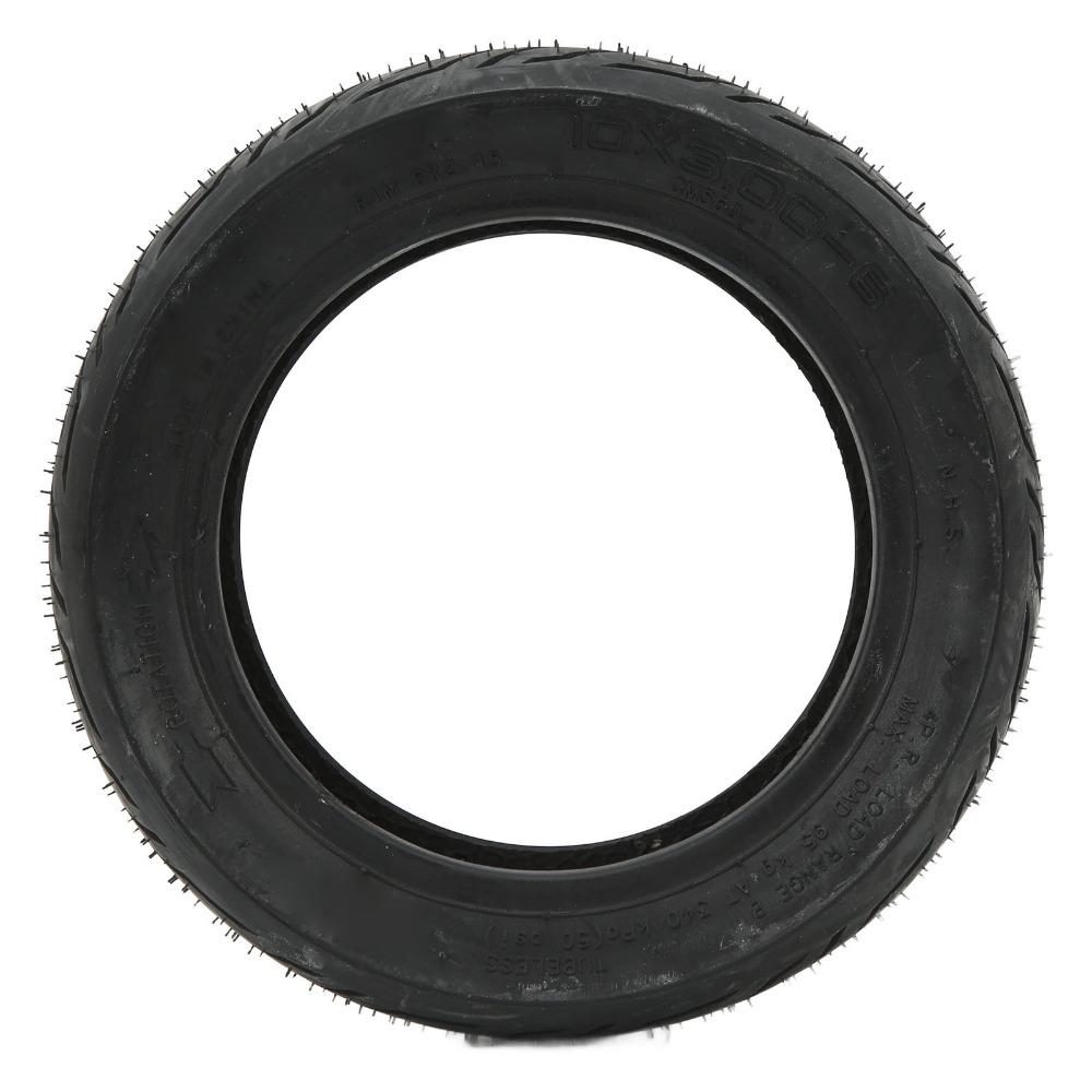 10x3.00-6 Inch Electric Scooter Vacuum Tire Tubeless Tubeless Tire Outdoor Adventure Riding