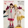Little Girls' Summer Candy Color Polo Top & Shorts Set