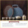 Chaxun Ru Ware Dunhuang Portable Travel Tea Set