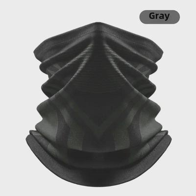Mascarilla de Ciclismo de Invierno 3 en 1 Respetuosa con la Piel: Cubierta Cortavientos y Cálida para Cara, Orejas, Cuello