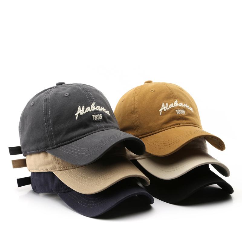 Autumn New Letter Embroidery Baseball Cap For Women Men Solid Color Snapback Sunhat Outdoor Hip Hop Baseball Hats Casquette