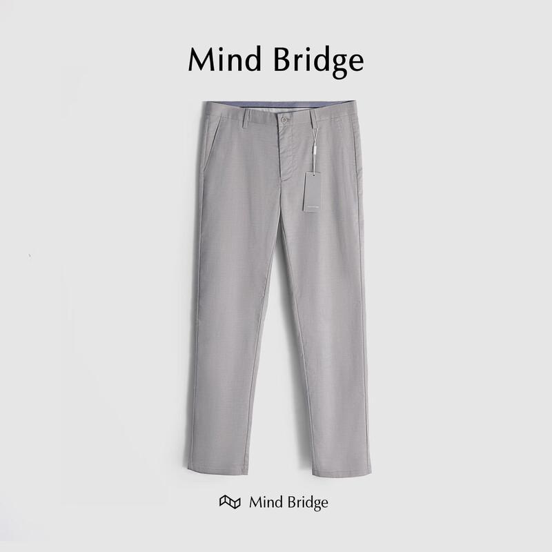

Mind Bridge Men s Spring/Summer Tencel Linen Casual Trousers 30