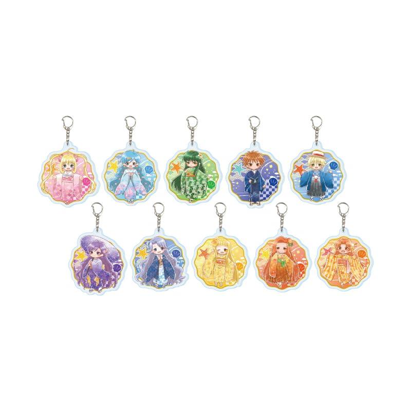 

Mermaid Melody Pichi Pichi Pitch 04 Kimono ver. [Graff Art Illustration] Acrylic Keychain Box of 10